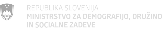 Ministrstvo za demografijo druzino in socialne zadeve